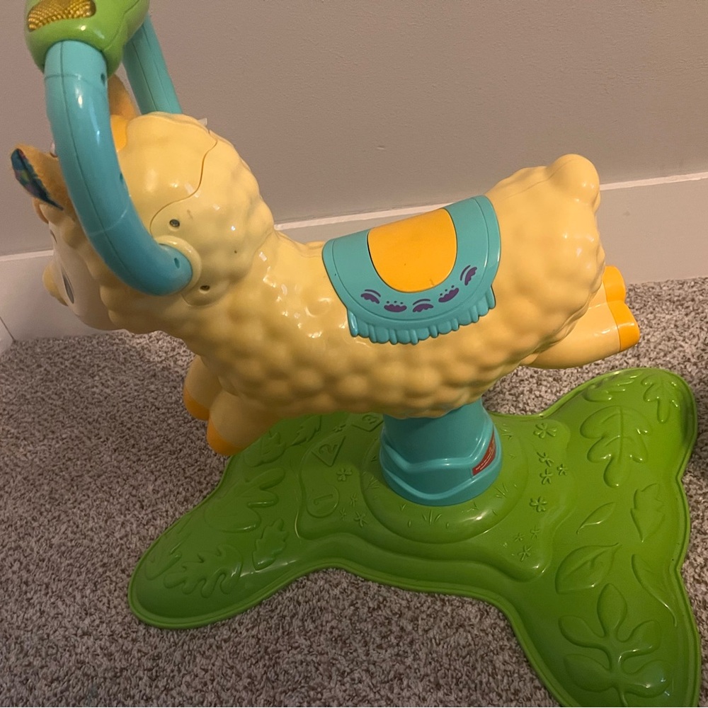 Colorful Llama Rocker Toy - Picture 2 of 2